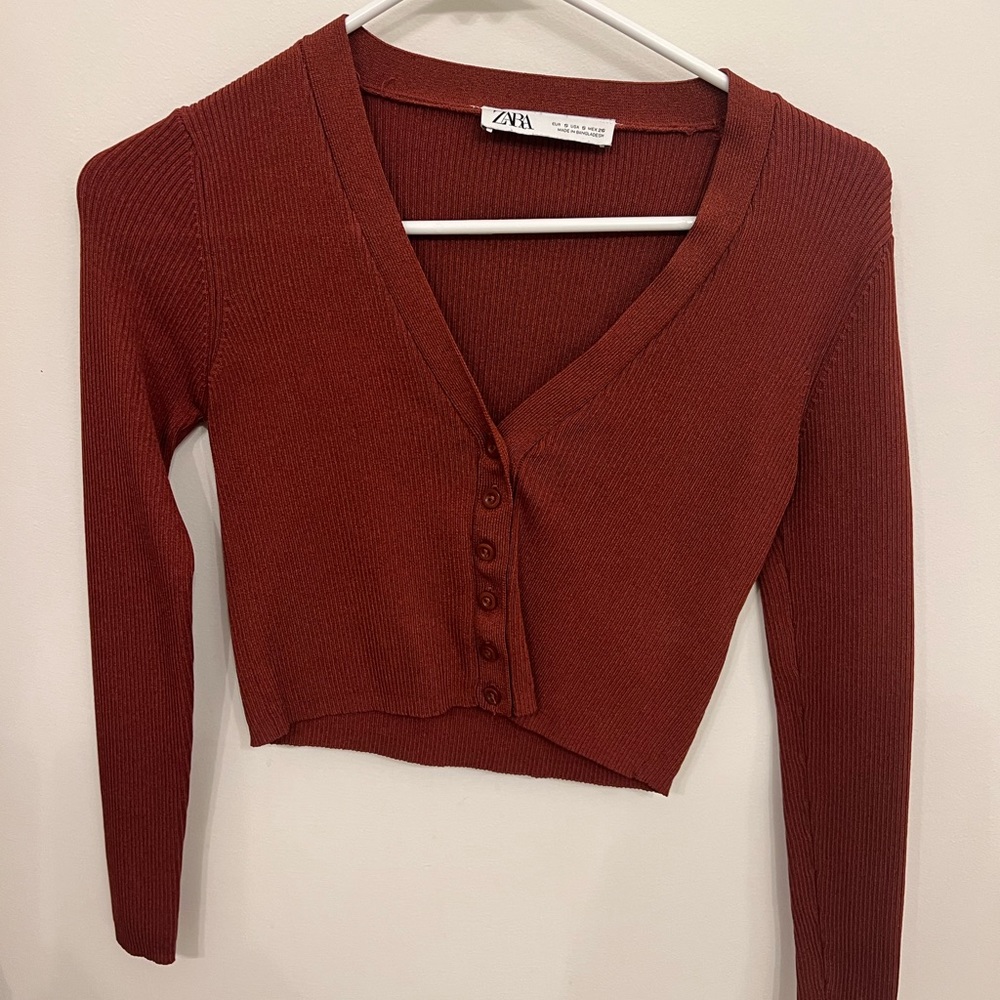 Zara cropped sweater top bundle